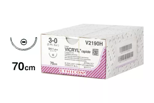 Vicryl Rapide 3-0 70 Cm Sh1 22Mm 36pcs