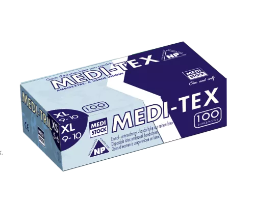 Gants Medi-Tex Pf Medium 100pcs